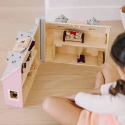 Melissa & Doug Fold And Go Wooden Dollhouse With 2 Dolls And Wooden Furniture -Melissa & Doug Shop GUEST 9d1ab8a2 2305 4daa b209 e98bbd601b84
