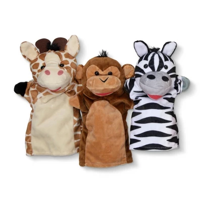 Melissa & Doug Safari Buddies Hand Puppets 8 Melissa & Doug Safari Buddies Hand Puppets - Image 8