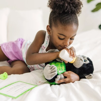 Melissa & Doug Baby Gorilla 10" Stuffed Animal 3 Melissa & Doug Baby Gorilla 10" Stuffed Animal - Image 3