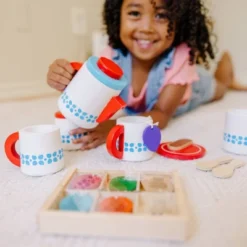 Melissa & Doug 22-Piece Steep And Serve Wooden Tea Set - Play Food And Kitchen Accessories 18 Melissa & Doug 22-Piece Steep And Serve Wooden Tea Set - Play Food And Kitchen Accessories -Melissa & Doug Shop GUEST bb78f2a5 104d 4dc9 bc8c bd454c16e71d