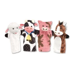 Melissa & Doug Farm Friends Hand Puppets (Set Of 4) - Cow, Horse, Sheep, And Pig -Melissa & Doug Shop GUEST bd8699ff 2136 41a3 8d2d a9a4c368833a