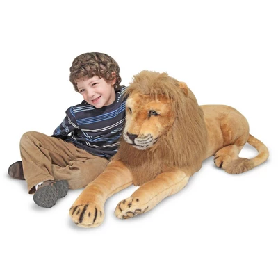 Melissa & Doug Giant Lion - Lifelike Stuffed Animal 1 Melissa & Doug Giant Lion - Lifelike Stuffed Animal
