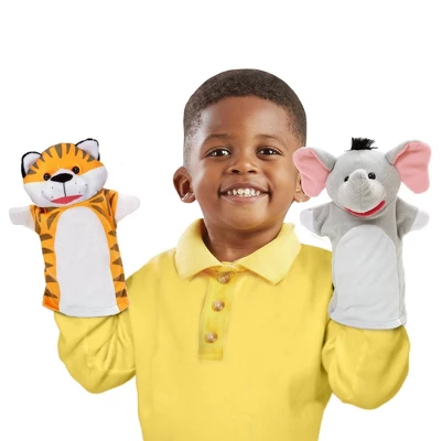 Melissa & Doug Safari Buddies Hand Puppets 7 Melissa & Doug Safari Buddies Hand Puppets - Image 7