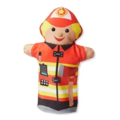 Melissa & Doug Jolly Helpers Hand Puppets (Set Of 4) - Construction Worker, Doctor, Police Officer, And Firefighter -Melissa & Doug Shop GUEST c9a8195a 430a 4611 9406 7131a26ff03a