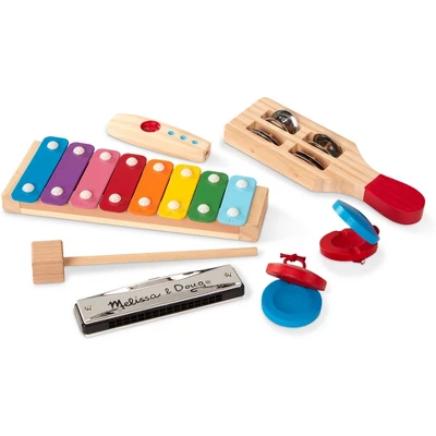 Melissa & Doug Band-in-a-Box Hum! Jangle! Shake! - 7-Piece Musical Instrument Set 7 Melissa & Doug Band-in-a-Box Hum! Jangle! Shake! - 7-Piece Musical Instrument Set - Image 7