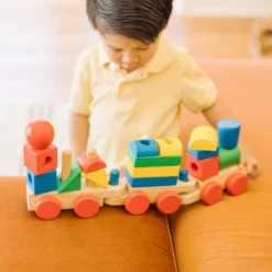 Melissa & Doug Stacking Train - Classic Wooden Toddler Toy (18pc) 14 Melissa & Doug Stacking Train - Classic Wooden Toddler Toy (18pc) -Melissa & Doug Shop GUEST cf67c891 61c6 4418 bc20 ff22c6aefc14