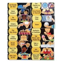 Melissa & Doug Deluxe Wooden Magnetic Responsibility Chart With 90 Magnets -Melissa & Doug Shop GUEST e0e12f7f 5907 4d13 ada6 4ad3d11c6cd5