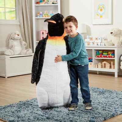 Melissa & Doug Emperor Penguin 3.4' Stuffed Animal 2 Melissa & Doug Emperor Penguin 3.4' Stuffed Animal - Image 2
