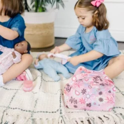 Melissa & Doug Mine To Love Doll Diaper Changing Set With Bag, Wipes, Accessories (7pc) -Melissa & Doug Shop GUEST e270ed8c 80e1 467a b9c7 38d48c6d5bd1