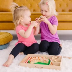 Melissa & Doug Pizza Party Wooden Play Food Set -Melissa & Doug Shop GUEST e4c75084 4201 4461 8fe6 46105cb77767