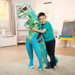 Melissa & Doug Jumbo T-Rex Dinosaur - Lifelike Stuffed Animal (over 4 Feet Tall) -Melissa & Doug Shop GUEST e6d31590 d15a 4ca3 b3dd 744c1c0ff531