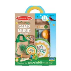 Melissa & Doug Let's Explore Camp Music Wooden And Metal Instruments Play Set - 10pc 10 Melissa & Doug Let's Explore Camp Music Wooden And Metal Instruments Play Set - 10pc -Melissa & Doug Shop GUEST e71cd8ea 147f 46cf bd31 6365026d3b60