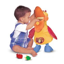 Melissa & Doug K's Kids Hungry Pelican Soft Baby Educational Toy