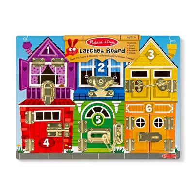 Melissa & Doug Latches Wooden Activity Board 2 Melissa & Doug Latches Wooden Activity Board - Image 2