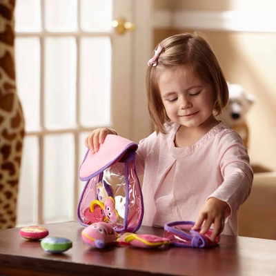 Melissa & Doug Pretty Purse Fill And Spill Soft Play Set Toddler Toy 1 Melissa & Doug Pretty Purse Fill And Spill Soft Play Set Toddler Toy