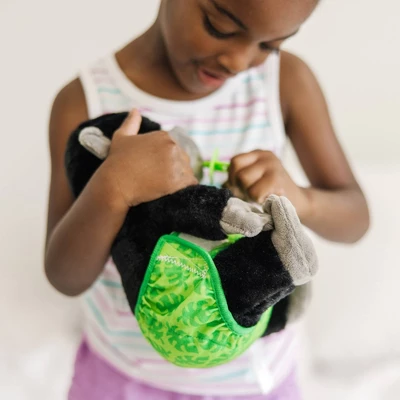 Melissa & Doug Baby Gorilla 10" Stuffed Animal 7 Melissa & Doug Baby Gorilla 10" Stuffed Animal - Image 7