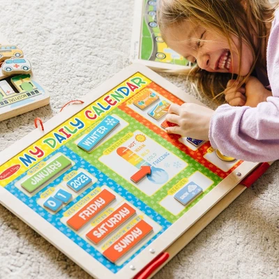Melissa & Doug My First Daily Magnetic Calendar 1 Melissa & Doug My First Daily Magnetic Calendar