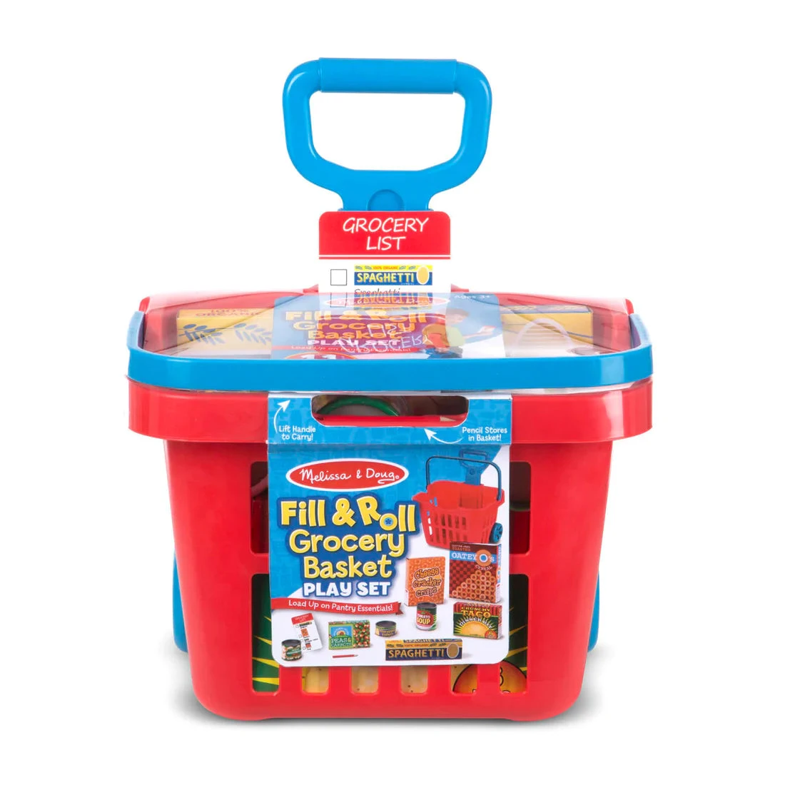 Melissa & Doug Fill & Roll Grocery Basket Play Set 3 Melissa & Doug Fill & Roll Grocery Basket Play Set - Image 3