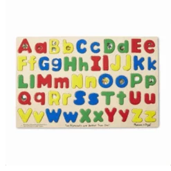 Melissa & Doug Upper & Lower Case Alphabet Puzzle