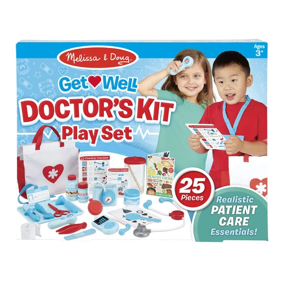 Melissa & Doug Get Well Doctor's Kit Play Set 1 Melissa & Doug Get Well Doctor's Kit Play Set